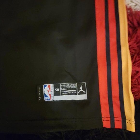 Men's Large Trae Young  Black  Atlanta Hawks 2020/ - Picture 6 of 9